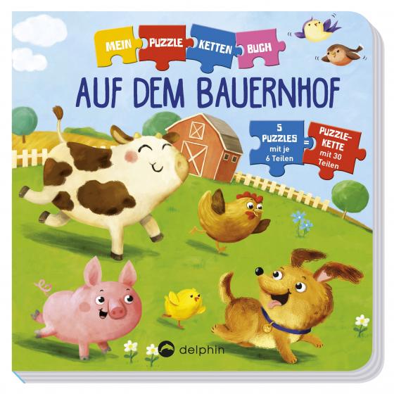 Cover-Bild Puzzlekettenbuch Auf dem Bauernhof