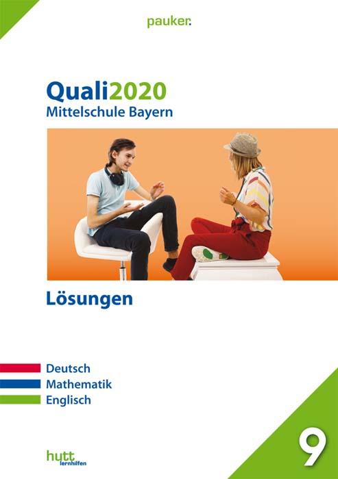Cover-Bild Quali 2020 - Mittelschule Bayern Lösungen