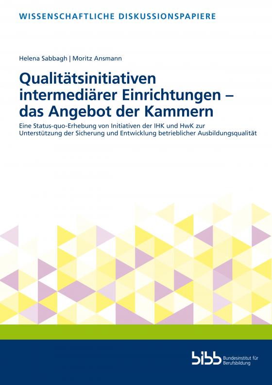 Cover-Bild Qualitätsinitiativen intermediärer Einrichtungen – das Angebot der Kammern