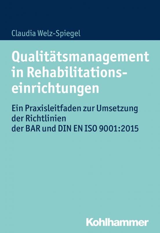 Cover-Bild Qualitätsmanagement in Rehabilitationseinrichtungen