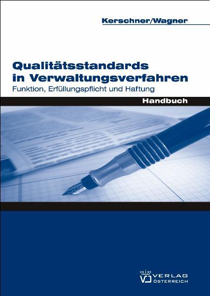 Cover-Bild Qualitätsstandards im Verwaltungsverfahren