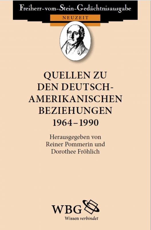 Cover-Bild Quellen zu den deutsch-amerikanischen Beziehungen 1964 - 1990