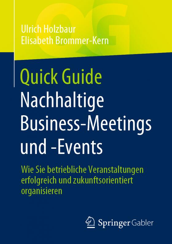 Cover-Bild Quick Guide Nachhaltige Business-Meetings und -Events