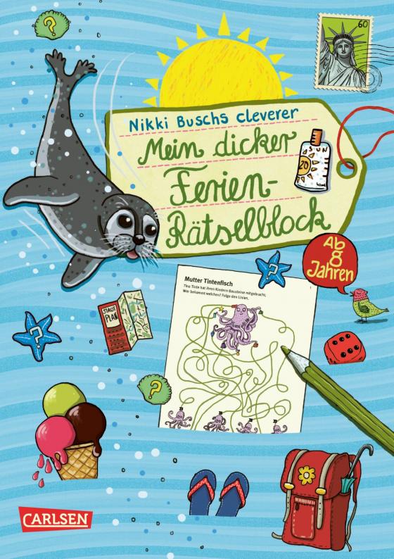 Cover-Bild Rätselspaß Grundschule: Mein dicker Ferien-Rätselblock