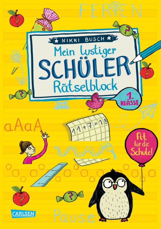 Cover-Bild Rätselspaß Grundschule: Mein lustiger Schüler-Rätselblock