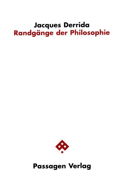 Cover-Bild Randgänge der Philosophie