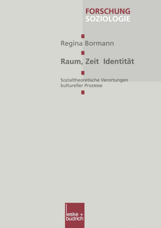 Cover-Bild Raum, Zeit, Identität