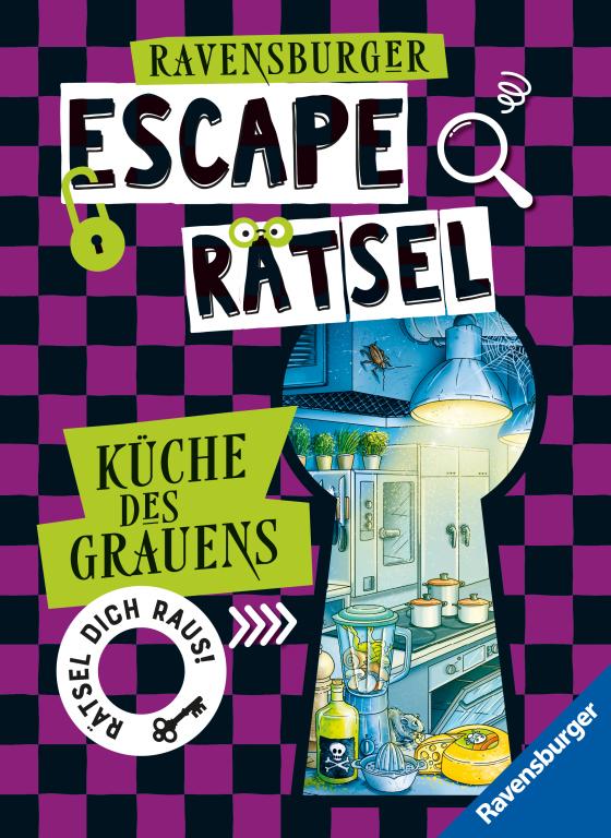 Cover-Bild Ravensburger Escape Rätsel - Küche des Grauens
