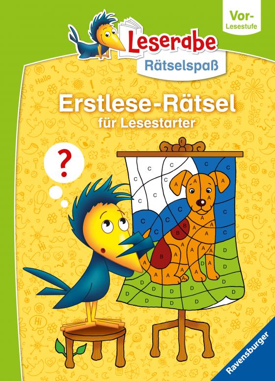 Cover-Bild Ravensburger Leserabe Rätselspaß - Erstlese-Rätsel für Lesestarter ab 5 Jahren - Vor-Lesestufe