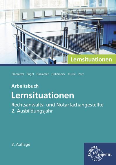 Cover-Bild Rechtsanwalts- und Notarfachangestellte, Lernsituationen 2. Ausbildungsjahr