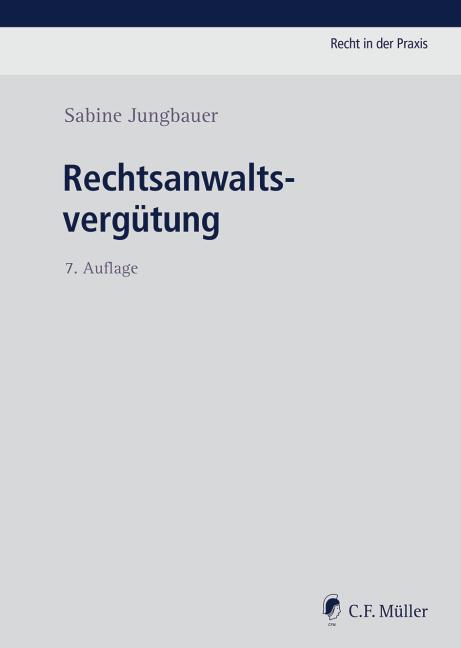Cover-Bild Rechtsanwaltsvergütung