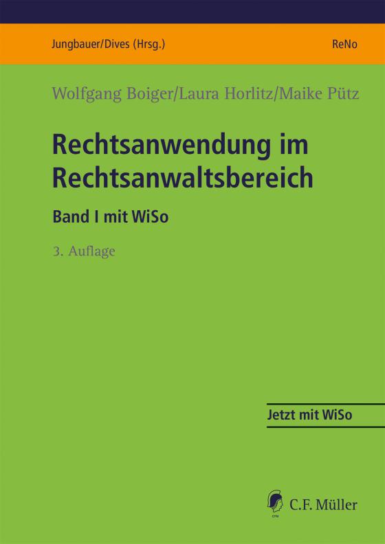 Cover-Bild Rechtsanwendung im Rechtsanwaltsbereich