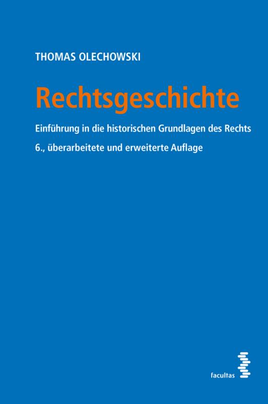 Cover-Bild Rechtsgeschichte