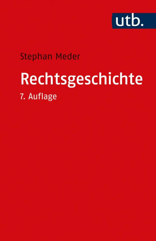 Cover-Bild Rechtsgeschichte