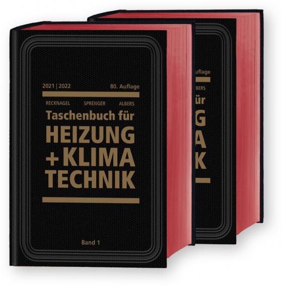 Cover-Bild Recknagel - Taschenbuch für Heizung und Klimatechnik 80. Ausgabe 2021/2022 - Basisversion