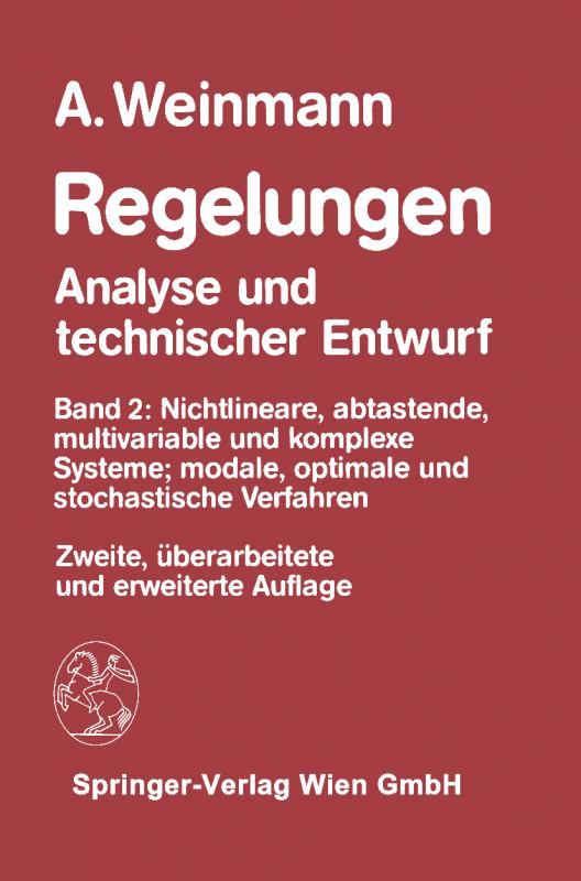 Cover-Bild Regelungen - Analyse und technischer Entwurf