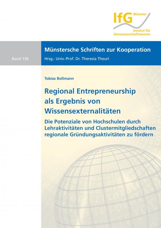 Cover-Bild Regional Entrepreneurship als Ergebnis von Wissensexternalitäten