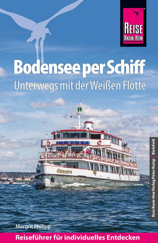 Cover-Bild Reise Know-How Reiseführer Bodensee per Schiff : Unterwegs mit der Weißen Flotte