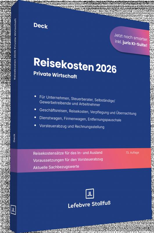 Cover-Bild Reisekosten 2026