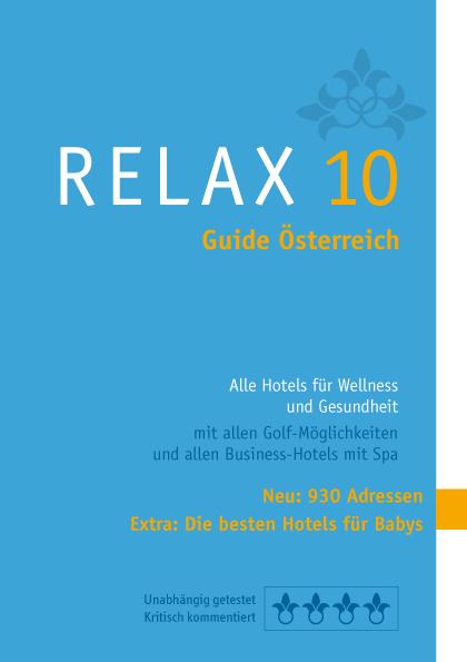 Cover-Bild RELAX Guide Österreich 2010