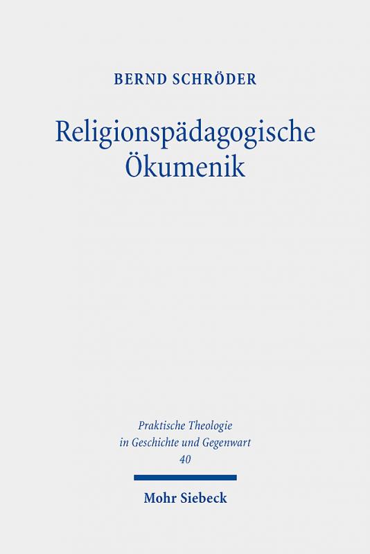 Cover-Bild Religionspädagogische Ökumenik