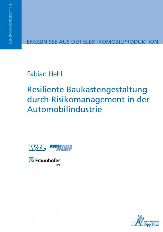 Cover-Bild Resiliente Baukastengestaltung durch Risikomanagement in der Automobilindustrie