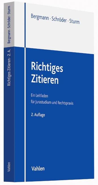 Cover-Bild Richtiges Zitieren