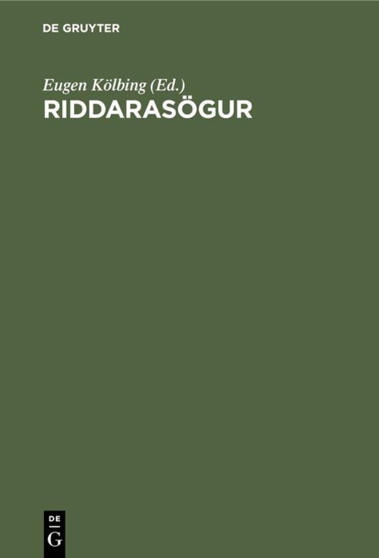 Cover-Bild Riddarasögur