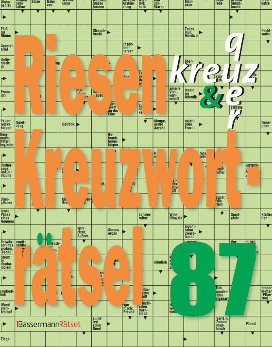 Cover-Bild Riesen-Kreuzworträtsel 87 (5 Exemplare à 2,99 €)