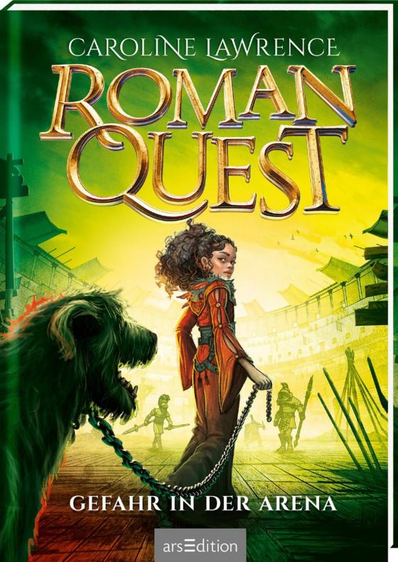 Cover-Bild Roman Quest - Gefahr in der Arena (Roman Quest 3)