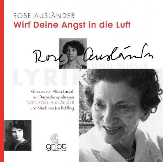 Cover-Bild Rose Ausländer. Wirf deine Angst in die Luft