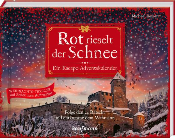 Cover-Bild Rot rieselt der Schnee - Ein Escape-Adventskalender