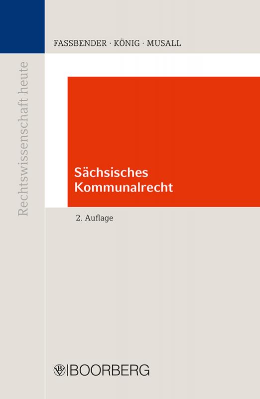 Cover-Bild Sächsisches Kommunalrecht