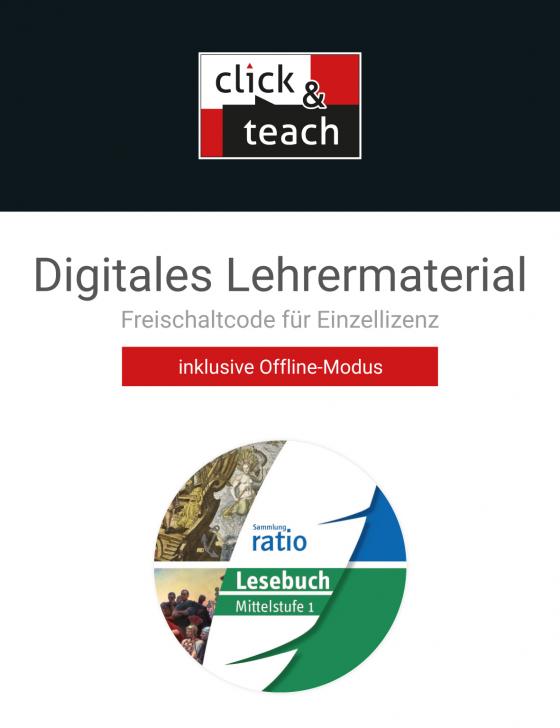 Cover-Bild Sammlung ratio / Lesebuch Latein click & teach Mittelstufe 1 Box
