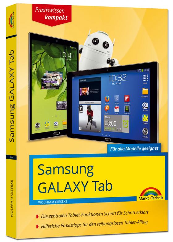 Cover-Bild Samsung Galaxy Tab - Für alle Galaxy Tab Modelle geeignet - Android 5 Lollipop