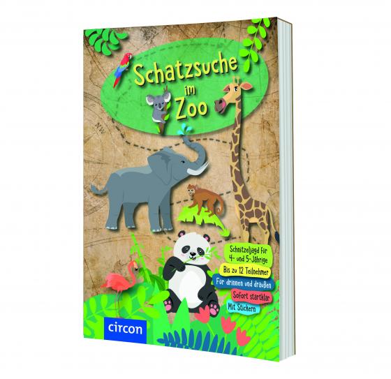 Cover-Bild Schatzsuche im Zoo