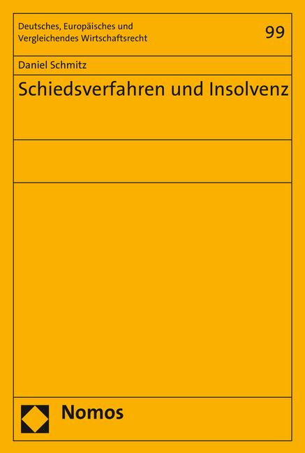 Cover-Bild Schiedsverfahren und Insolvenz