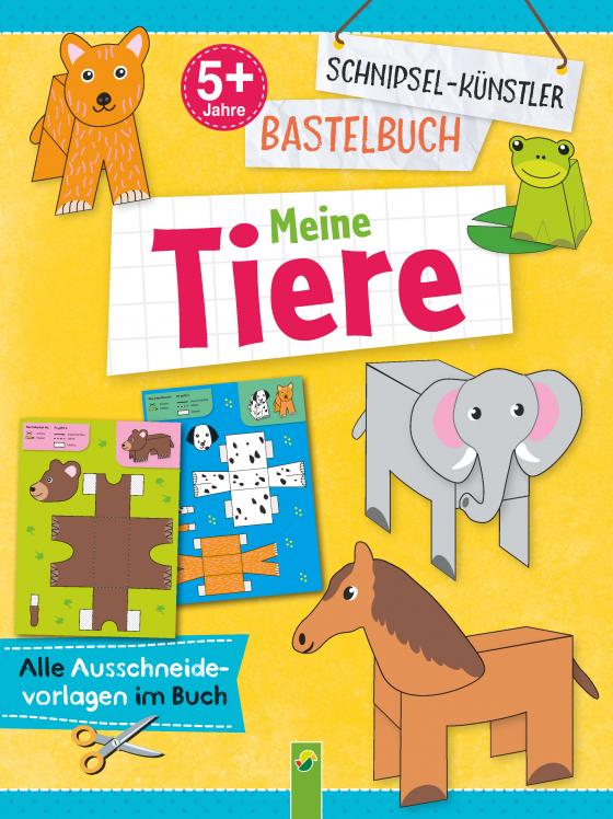 Cover-Bild Schnipsel-Künstler Bastelbuch Meine Tiere