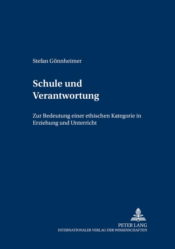 Cover-Bild Schule und Verantwortung