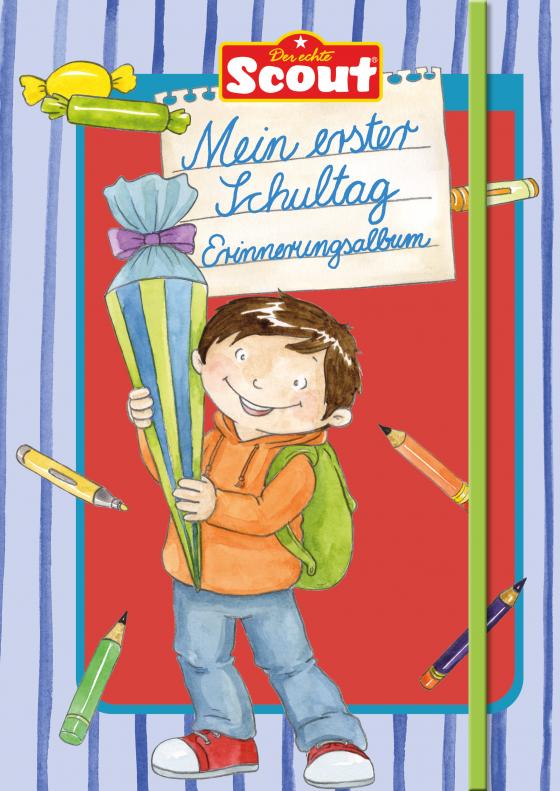 Cover-Bild Scout - Mein erster Schultag Erinnerungsalbum (Jungs)