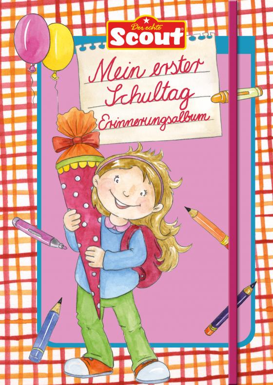 Cover-Bild Scout - Mein erster Schultag Erinnerungsalbum (Mädchen)