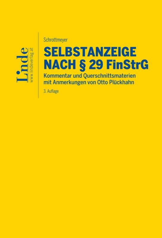Cover-Bild Selbstanzeige nach § 29 FinStrG