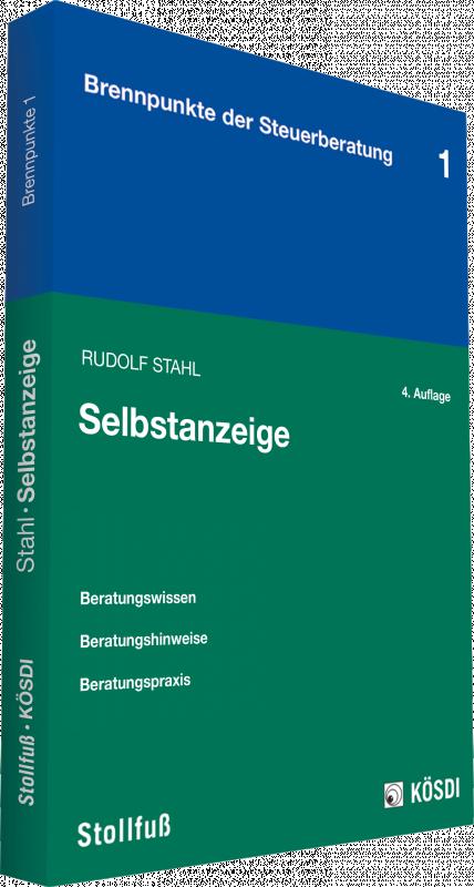 Cover-Bild Selbstanzeige