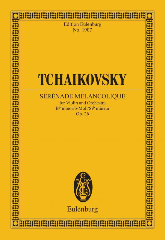 Cover-Bild Sérénade mélancolique Bb minor