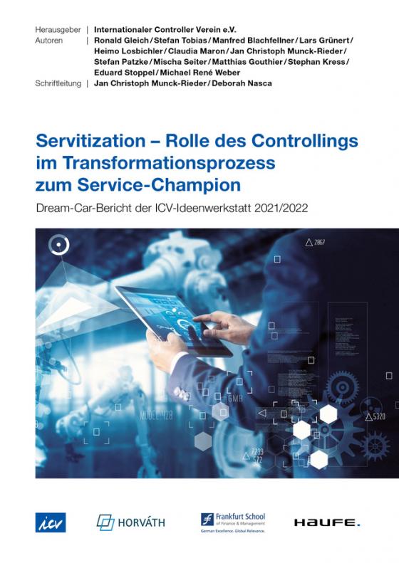 Cover-Bild Servitization – Rolle des Controllings im Transformationsprozess zum Service-Champion - ICV-Leitfaden
