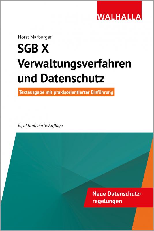 Cover-Bild SGB X - Verwaltungsverfahren und Datenschutz