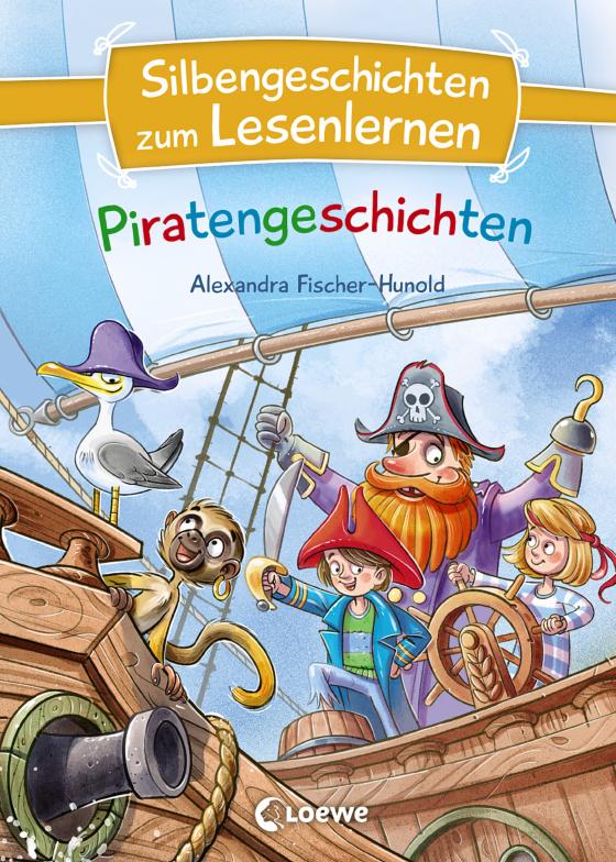 Cover-Bild Silbengeschichten zum Lesenlernen - Piratengeschichten