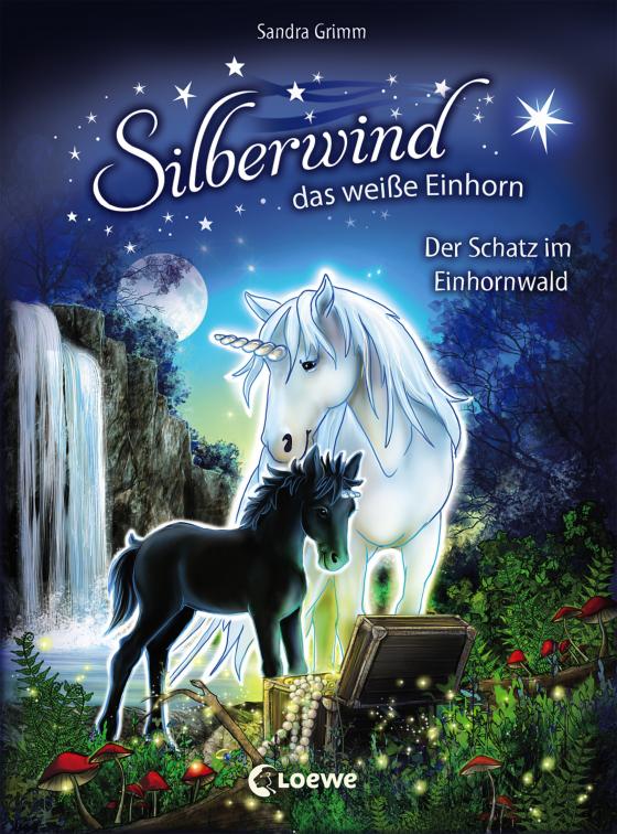 Cover-Bild Silberwind, das weiße Einhorn (Band 8) - Der Schatz im Einhornwald