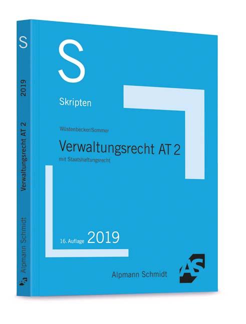 Cover-Bild Skript Verwaltungsrecht AT 2