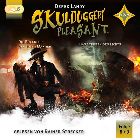 Cover-Bild Skulduggery Pleasant 8 Die Rückkehr der Toten Männer + 9 Das Sterben des Lichts